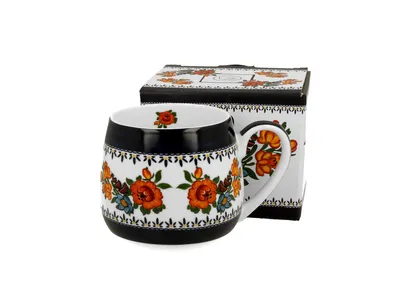 Produktbild von DUO ETNO 34349 Fassbecher 430 ml INDIGO New Bone China Porzellan