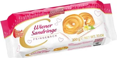 Produktbild von Coppenrath Wiener Sandringe Hausgebäck 200g (MHD:01.08.2024)