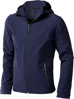 Produktbild von Elevate 39311 | Herren Langley Softshell Jacket - Farbe: Navy - Größe: XL