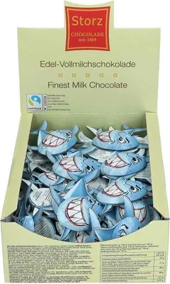 Produktbild von 60er SET Hai, lose 12,5 g / Schokolade / Haie / Haifisch
