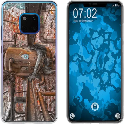 Produktbild von PhoneNatic Case kompatibel mit Huawei Mate 20 Pro Silikon-Hülle Urban M1