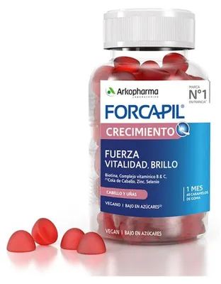 Obrázok produktu pre Forcapil Crescimento, 60 žuvacích tabletiek