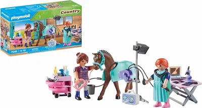 Zdjęcie produktu dla PLAYMOBIL Country 71241 Weterynarz dla koni