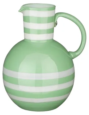 Image de Mica Decorations Vase Bazaar - H21 x Ø18 cm - Verre - Verdure