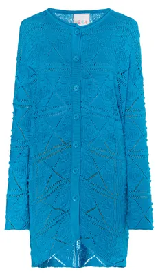 Zdjęcie produktu dla Bluza damska w kolorze niebieskim, rozmiar S