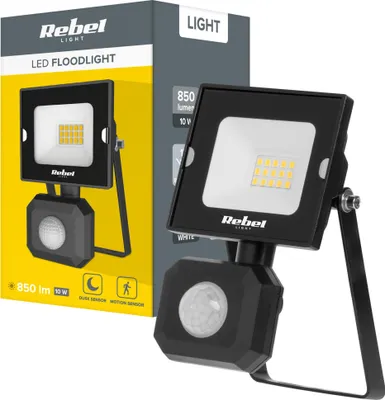 Zdjęcie produktu dla Urz3611 Reflektor Led 10W Z Sensorem Ruchu I Zmie