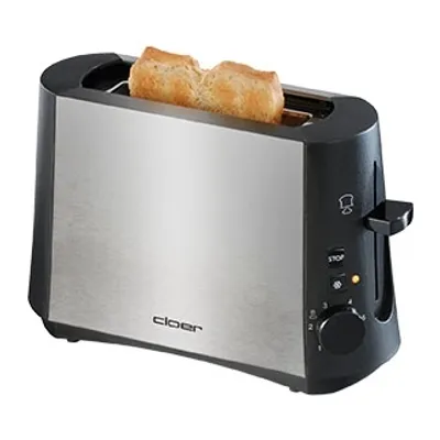 Produktbild von Cloer 3890 Toaster, Edelstahlgehäuse, Stoppfunktion, Auftaufunktion, Bräunungskontrolle, Cool Wall