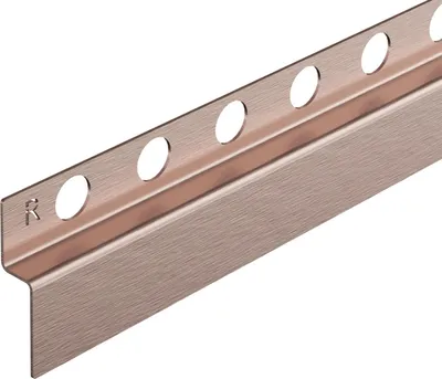 Obrázek produktu pro Balneo sklonový profil FLOOR STRIPS z nerezové oceli AISI 304, pravý, 120 cm, měď