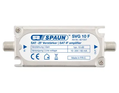 Produktbild von Spaun SVG 10 F Sat Inline Verstärker 10dB ferngespeist
