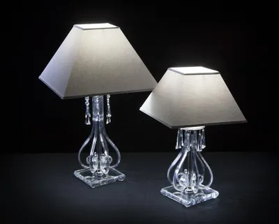 Obrázok produktu pre Stolová lampa v starožitnom štýle luster stolová lampa krištáľové lampy lampy svetlá
