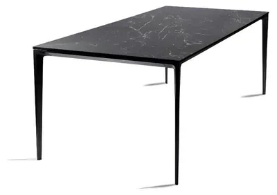 Immagine prodotto di Tavolo da pranzo oro Tavoli Tavolo da sala da pranzo in metallo Stile elegante moderno
