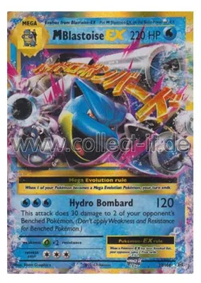 Immagine prodotto di 22/108 Mega Blastoise EX - Inglese - Evoluzioni