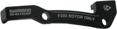Produktbild von SHIMANO Scheibenbremsadapter Vorne IS PM 203 mm Scheibenbremsadapter - für 20...