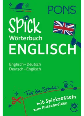 Image de PONS Spick-Wörterbuch Englisch für die Schule