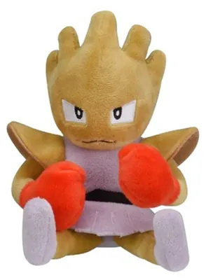 Produktbild von Pokemon Nockchan Kuscheltier - 19 cm Plüschtier Hitmonchan
