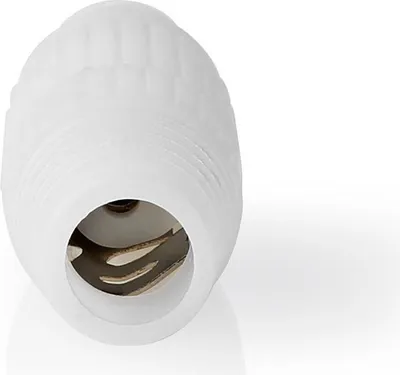 Produktbild von Nedis Satelliten- und Antennenadapter - IEC (Coax) Buchse - IEC (Coax) Buchse - Vernickelt - 75 Ohm - Gerade - Metall / PVC - Weiss - 1 Stück - Verpackung mit Sichtfenster und Eurolochung
