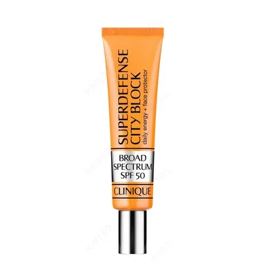 Zdjęcie produktu dla Clinique Superdefense City Block SPF50 Codzienna energia + Krem z wysokim filtrem przeciwsłonecznym 40ml