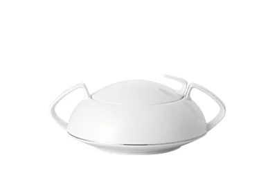 Produktbild von Rosenthal TAC Gropius Platin Schüssel mit Deckel 1,6 l