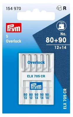 Produktbild von Prym 154970, Nadel, Silber, 5 Stück(e), Metall