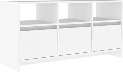 Produktbild von vidaXL TV-Schrank Weiß 102x37,5x52,5 cm Holzwerkstoff