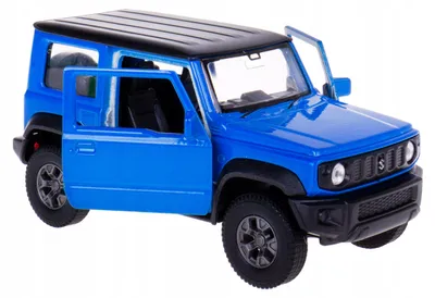 Produktbild von Welly Suzuki Jimny Metallmodell Blau 1:34/39