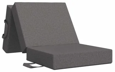 Immagine prodotto di Divano Letto Pieghevole 90 x 67 x 45 cm Grigio Chiaro