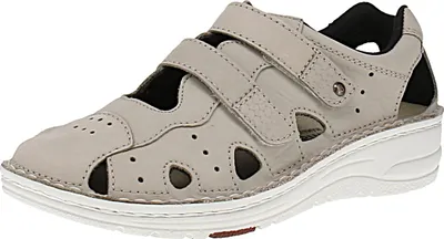 Produktbild von Berkemann Larena Sandalen Leichter Einstieg dank Klettverschluss, Für orthopädische Einlagen geeignet, Atmungsaktives offenes Design