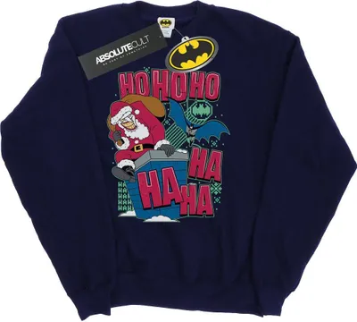 Produktbild von DC Comics - "Ha Ha Ha Ho Ho Ho" Sweatshirt für Herren BI11932 (S) (Marineblau)