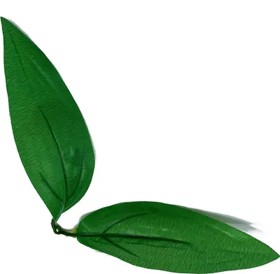 Produktbild von Lange Seifenblumenblätter aus Kunststoff - 20 Stück