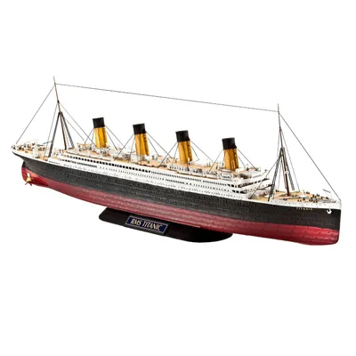 Produktbild von Revell Titanic Modellbausatz 1/700 R.M.S. Titanic 38 cm