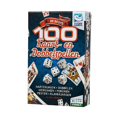 Immagine prodotto di Clown - Carte gioco dadi 100 giochi