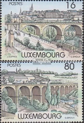 Produktbild von Briefmarken Luxemburg 1998 Mi 1449-1450 (kompl.Ausg.) postfrisch Briefmarkenausstellung JUVALUX