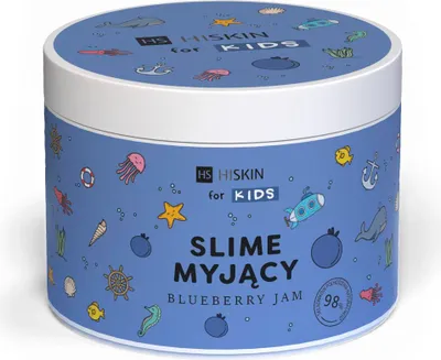 Image de HiSkin Kids Slime myjący Confiture de myrtilles, 150ml