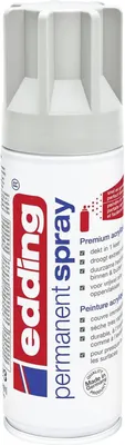 Produktbild von Edding 5200 | Permanentspray Premium Acryllack Lichtgrau matt