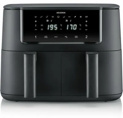 Produktbild von FR 2463 Black Line Doppel-Heißluftfritteuse