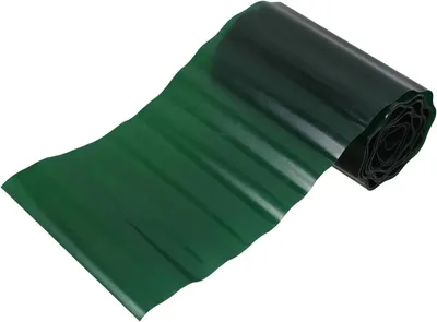 Immagine prodotto di Recinzione flessibile per giardino - Bordo per prato e aiuole - Delimitazione del giardino - Bordatura flessibile - 900x25 cm - Verde