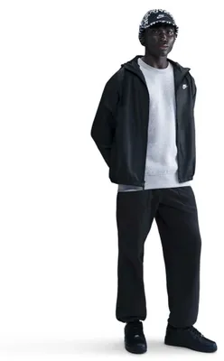 Produktbild von Nike WR LND JKT Herren gefütterte All-Wetter-Jacke schwarz schwarz XL