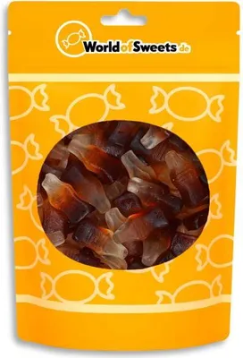 Produktbild von Yummi Yummi Fruchtgummi Colaflaschen zuckerfrei 200g