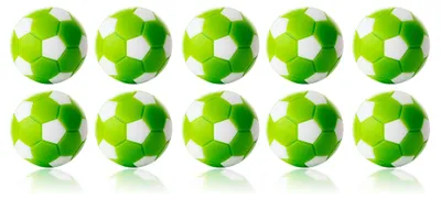 Produktbild von Kickerball WINSPEED-10er Set-grün/weiß