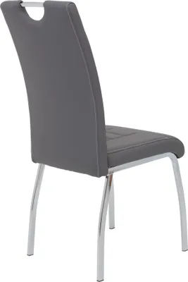 Produktbild von Esszimmerstühle Stühle Vierfußstuhl 4er Set  ALIDA Grau