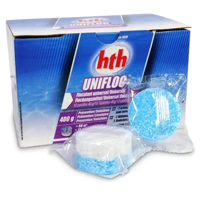 Produktbild von hth UNIFLOCK 10 Flockmittel Tabs á 40g (MHD 01/25)