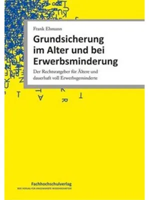 Obrázok produktu pre Ehmann, F: Grundsicherung im Alter und bei Erwerbsminderung
