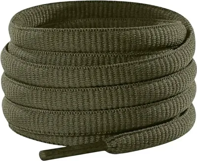 Produktbild von Ovale Schnürsenkel - Olive - 120 cm