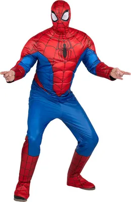 Produktbild von Spider-Man Kostüm mit Muskeln Größe: M/L