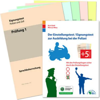 Produktbild von Der Eignungstest / Einstellungstest zur Ausbildung bei der Polizei