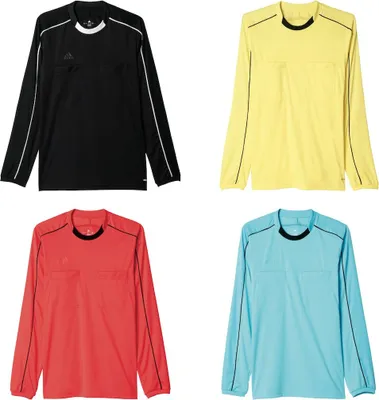 Produktbild von adidas Referee 16 Jersey Schiedsrichter Trikot langarm, Größe:S, Farbe:Schwarz