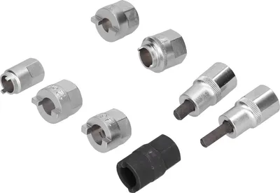 Produktbild von 8-teiliges Demontage-Werkzeug-Set zum Entfernen von Federbeinmuttern für die Autoreparatur