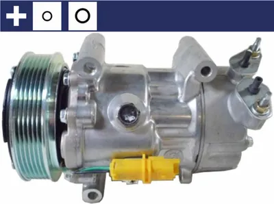 Produktbild von MAHLE ACP 363 000S SD6V12 Klimaanlage Klimakompressor PAG 46 R134a für FIAT QUBO (225) passend für PEUGEOT 206 Schrägheck (2A/C) 206+ Schrägheck 1007