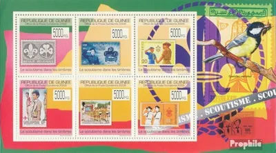 Produktbild von Briefmarken Guinea 2009 Mi 7072-7077 Kleinbogen (kompl. Ausgabe) postfrisch Pfadfinder auf Briefmarken