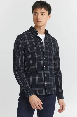 Produktbild von CASUAL FRIDAY Anton LS BU checked shirt Herren Freizeithemd Hemd Versteckter Button-Down-Kragen hochwertige Baumwoll-Qualität Regular Fit
